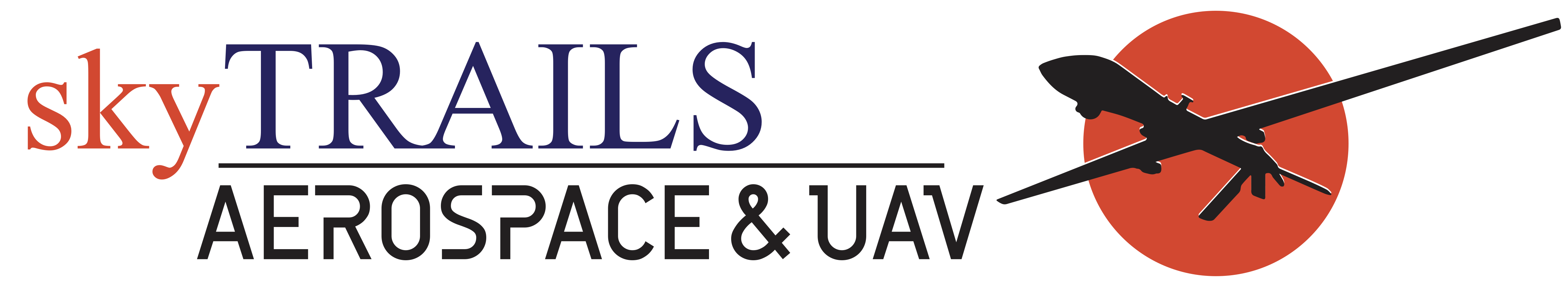 skyTRAILS AEROSPACE & UAV Logo